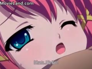 Chutné červenovlasé anime med dostane búšil part3