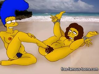 Simpsons animasi pornografi keras pesta liar